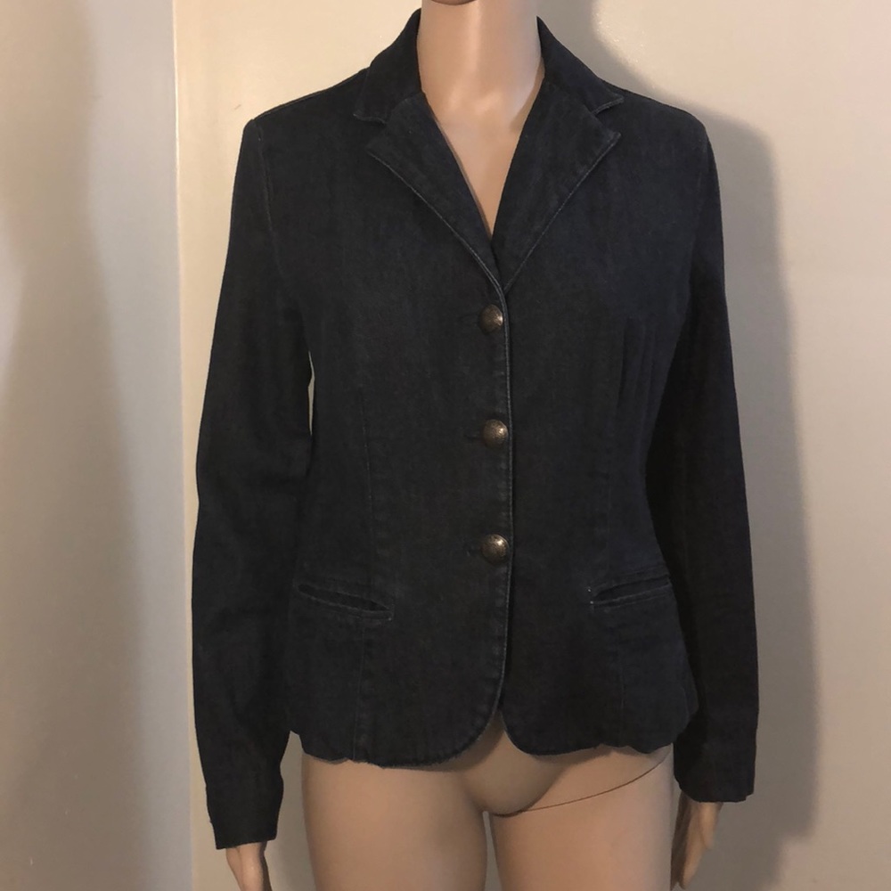 Chaps Jeans Jacket Fitted